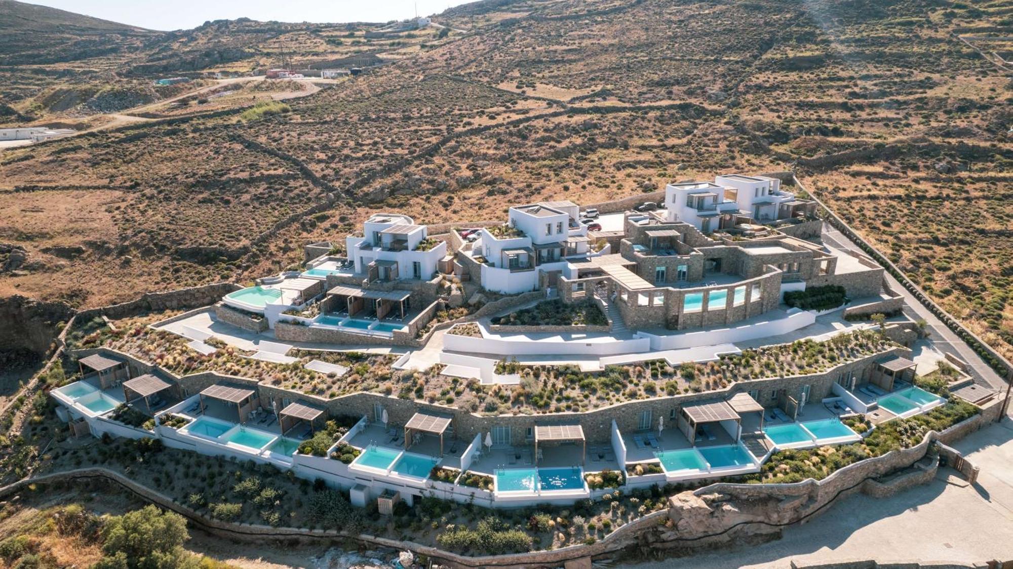 Radisson Blu Euphoria Resort, Mykonos カロ・リヴァディ エクステリア 写真